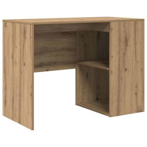 vidaXL Asztal Artisan t&ouml;lgy Szerelt Fa 102 x 50 x 75 cm