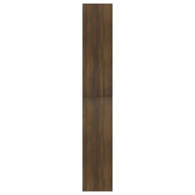 vidaXL 5 szintes barna tölgy színű fa könyvszekrény 80 x 30 x 189 cm