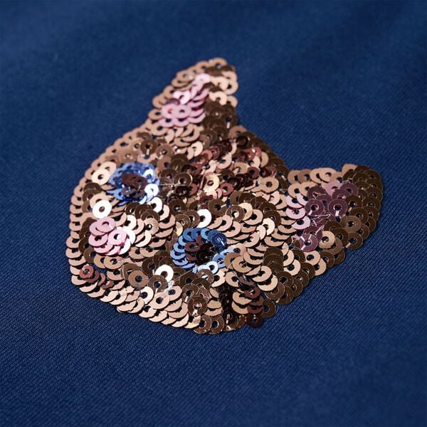 Tengerészkék gyerekpulóver 116