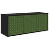 vidaXL Fals&iacute;that&oacute; TV Szekr&eacute;ny GELEEN 102 x 33 x 40 cm Fekete T&ouml;lgy