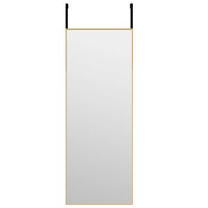 vidaXL arany &uuml;veg &eacute;s alum&iacute;nium ajt&oacute;t&uuml;k&ouml;r 30 x 80 cm