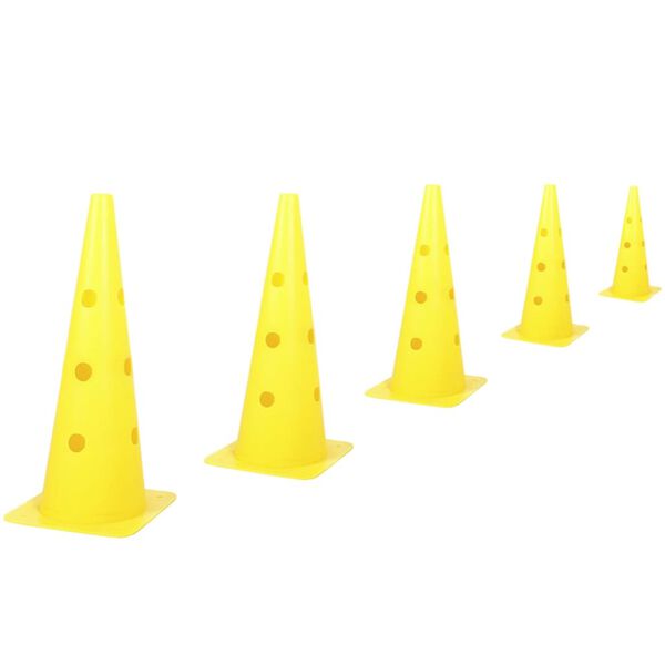 415627 Kerbl 2-in-1 Agility Hurdle Cone Set Yellow 81994