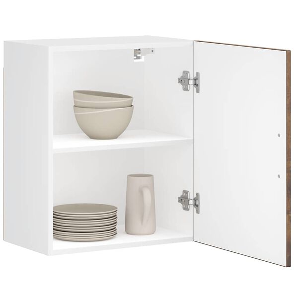 vidaXL konyhai fali szekr&eacute;ny&nbsp;Porto f&uuml;st&ouml;lt t&ouml;lgy fűr&eacute;sz&aacute;ru