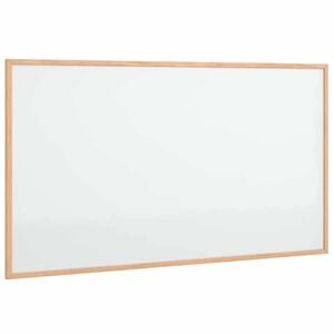 vidaXL m&aacute;gneses feh&eacute;rt&aacute;bla t&ouml;m&ouml;r fenyőfa kerettel 100 x 55 cm