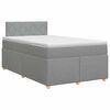 vidaXL Boxspring &aacute;gy matraccal Vil&aacute;gossz&uuml;rke 120 x 190 cm Sz&ouml;vet