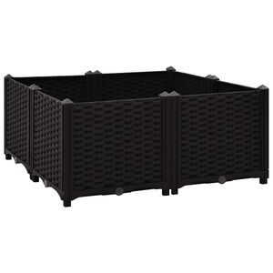 vidaXL polipropil&eacute;n magas&aacute;gy&aacute;s 80 x 80 x 38 cm