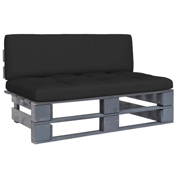 vidaXL sz&uuml;rke impregn&aacute;lt fenyőfa kerti k&ouml;z&eacute;pső raklapkanap&eacute;