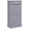 vidaXL sz&uuml;rke cs&aacute;sz&aacute;rfa cipősszekr&eacute;ny 50 x 28 x 98 cm