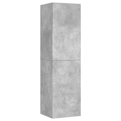 vidaXL 2 db betonszürke forgácslap TV-szekrény 30,5 x 30 x 110 cm