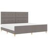 vidaXL &Aacute;gykeret fejt&aacute;ml&aacute;val T&oacute;psz&iacute;nű 200 x 200 cm sz&ouml;vet