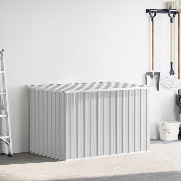 vidaXL szürke kerti tárolóláda 149 x 99 x 93 cm