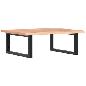 vidaXL ac&eacute;l &eacute;s t&ouml;m&ouml;r t&ouml;lgyfa falra szerelhető mosd&oacute;polc