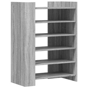 vidaXL sz&uuml;rke sonoma sz&iacute;nű szerelt fa cipőszekr&eacute;ny 74,5 x 37,5 x 100cm