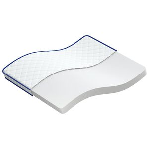 vidaXL mem&oacute;riahabos matrac 200 x 160 x 17 cm puha