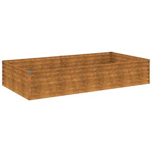 vidaXL corten ac&eacute;l kerti magas&aacute;gy&aacute;s 195x100x36 cm