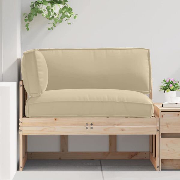 vidaXL Raklap p&aacute;rna k&eacute;szlet 3 pcs B&eacute;zs Oxford Sz&ouml;vet