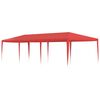 vidaXL Partys&aacute;tor Piros 900 x 300 x 255 cm PE &eacute;s ac&eacute;l