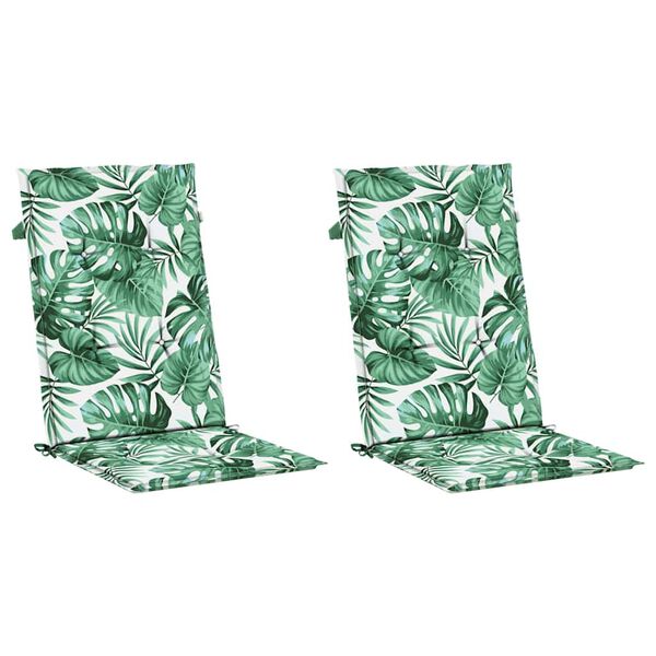 vidaXL 2 db lev&eacute;lmint&aacute;s sz&ouml;vet magas h&aacute;tt&aacute;ml&aacute;j&uacute; sz&eacute;kp&aacute;rna