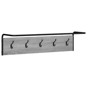 vidaXL Kab&aacute;thorog Sz&uuml;rke Sonoma 100 x 30 x 25 cm Szerelt Fa