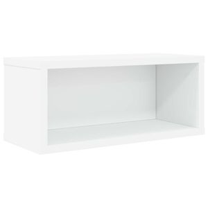 vidaXL CD t&aacute;rol&oacute; &aacute;llv&aacute;ny Feh&eacute;r 40 x 17 x 17 cm Szerelt Fa