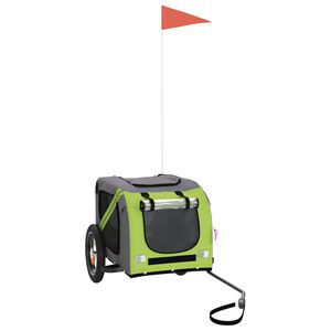 vidaXL z&ouml;ld-sz&uuml;rke oxford sz&ouml;vet &eacute;s vas kis&aacute;llatsz&aacute;ll&iacute;t&oacute; ut&aacute;nfut&oacute;