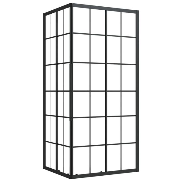 vidaXL ESG zuhanykabin 90 x 70 x 180 cm