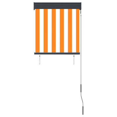 vidaXL fehér és narancssárga kültéri roló 60 x 250 cm