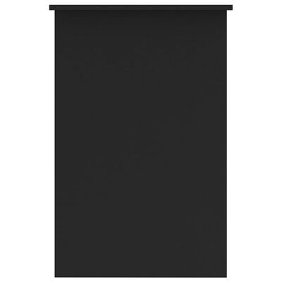 vidaXL fekete forgácslap íróasztal 100 x 50 x 76 cm