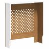 vidaXL feh&eacute;r MDF radi&aacute;torburkolat 78 cm
