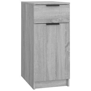 vidaXL sz&uuml;rke sonoma szerelt fa &iacute;r&oacute;asztalszekr&eacute;ny 33,5x50x75 cm