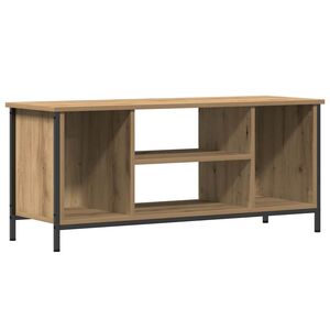 vidaXL TV szekr&eacute;ny Artisan t&ouml;lgy 102 x 35 x 45 cm Faanyag