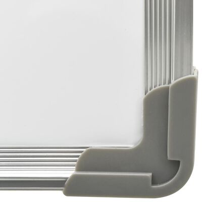 vidaXL szárazon letörölhető fehér acél mágnestábla 50 x 35 cm