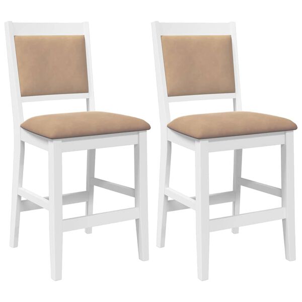 vidaXL 2 db feh&eacute;r t&ouml;m&ouml;rfa gumib&oacute;l b&aacute;rsz&eacute;kek p&aacute;rn&aacute;kkal