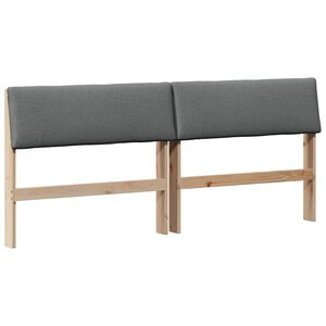 vidaXL K&aacute;rpitozott fejt&aacute;mla S&ouml;t&eacute;tsz&uuml;rke 200 cm T&ouml;m&ouml;r fenyőfa