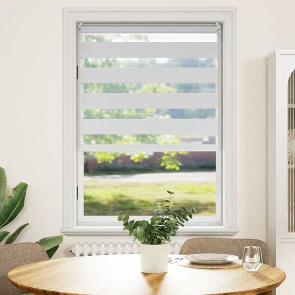 vidaXL feh&eacute;r zebra rol&oacute; 100,9 x 175 cm sz&ouml;vetsz&eacute;less&eacute;g 96,7 cm