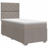 vidaXL Boxspring &aacute;gy matraccal T&oacute;psz&iacute;nű 100 x 200 cm Sz&ouml;vet
