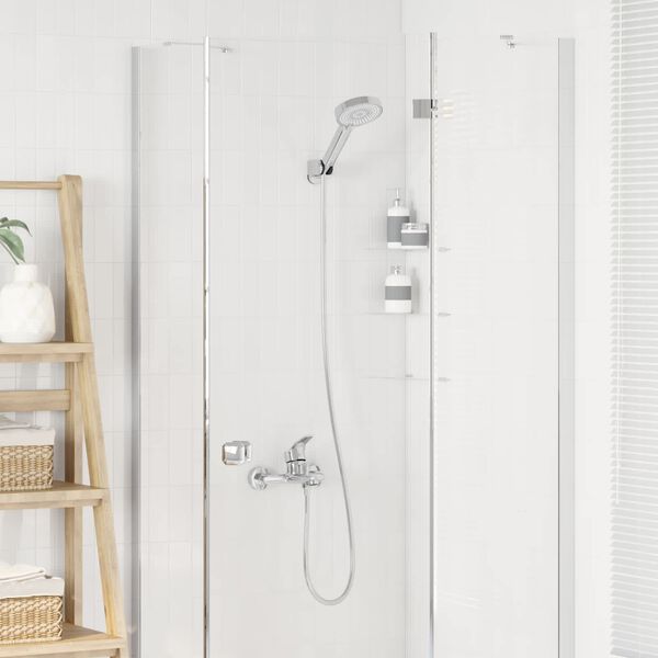 vidaXL Zuhanyfej K&eacute;szlet Kr&oacute;m G 1 / 2 h&uuml;velyk