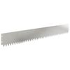 vidaXL Fűszeg&eacute;lyez&eacute;s 10 db 103 x 15 cm Ac&eacute;l Ez&uuml;st
