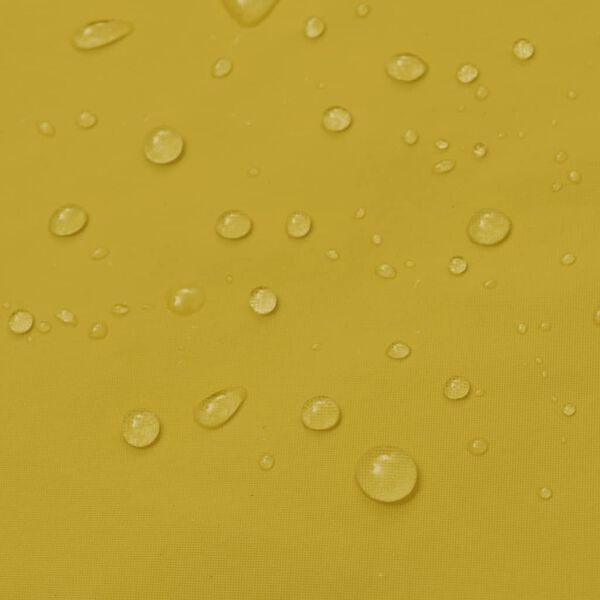 vidaXL v&iacute;z&aacute;ll&oacute;, nagy teherb&iacute;r&aacute;s&uacute; hossz&uacute; esőkab&aacute;t kapucnival S&aacute;rga XL