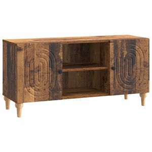 vidaXL TV szekr&eacute;ny Antik Fa 102 x 34,5 x 50 cm Szerelt Fa
