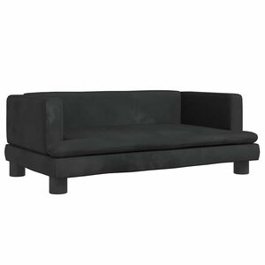 vidaXL fekete b&aacute;rsony kutya&aacute;gy 80 x 45 x 30 cm
