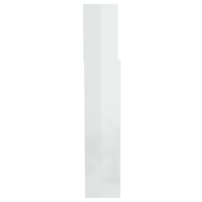 vidaXL magasfényű fehér áthidaló szekrény 200 x 19 x 103,5 cm