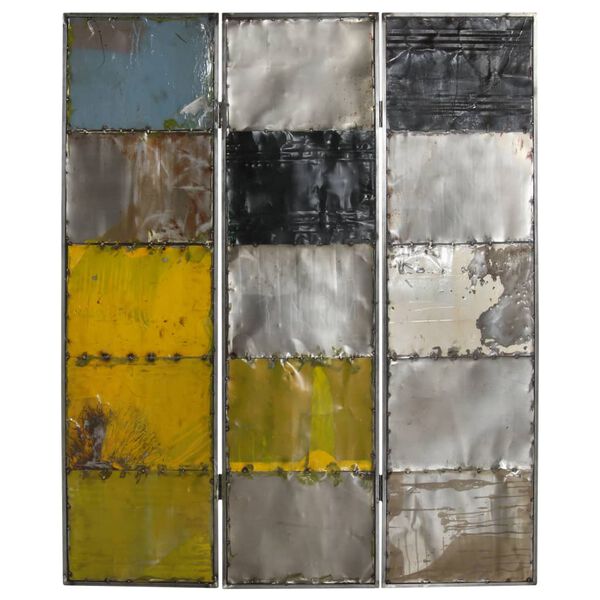 vidaXL többszínű vas térelválasztó 45 x 17 x 167 cm