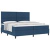 vidaXL Boxrug&oacute;s &aacute;gy fejt&aacute;ml&aacute;val K&eacute;k 200 x 200 cm sz&ouml;vet