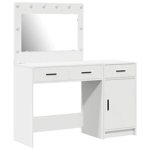 vidaXL &Ouml;lt&ouml;zk&ouml;dőasztal 2 db Feh&eacute;r 40 x 41 x 75 cm Szerelt Fa