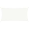 vidaXL feh&eacute;r HDPE napvitorla 160 g/m&sup2; 4 x 7 m
