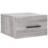 vidaXL sz&uuml;rke sonoma falra szerelhető &eacute;jjeliszekr&eacute;ny 35x35x20 cm