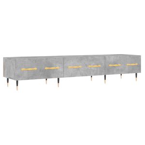 vidaXL betonsz&uuml;rke szerelt fa TV-szekr&eacute;ny 150 x 36 x 50 cm