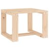 vidaXL kerti t&ouml;m&ouml;r fenyőfa kisasztal 40x38x28,5 cm