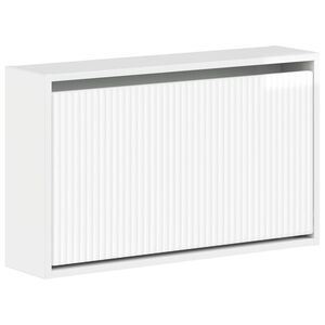 vidaXL Fali Cipőtart&oacute; ARNHEM 71 x 17 x 43 cm Szerelt Fa
